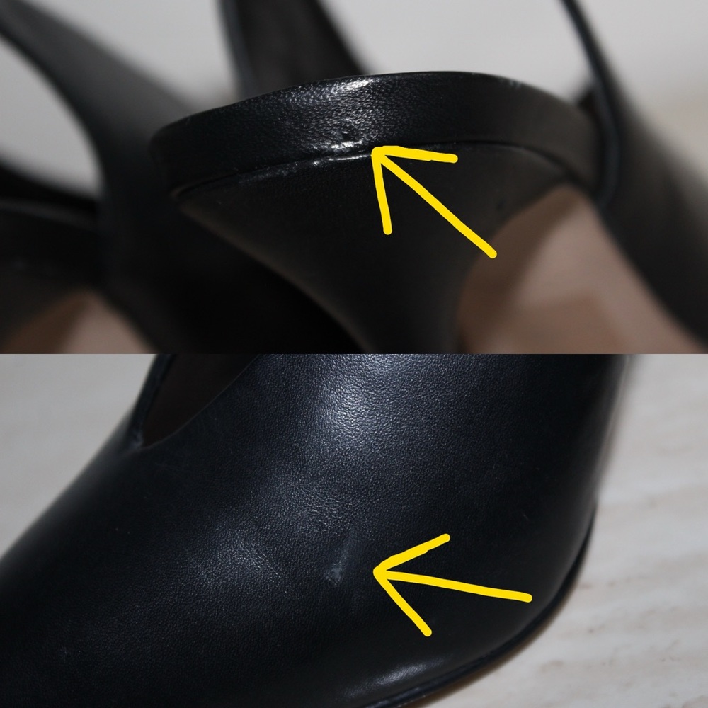 ALDO ‘Minett’ Black Point Slingback Heels - Picture 16 of 16